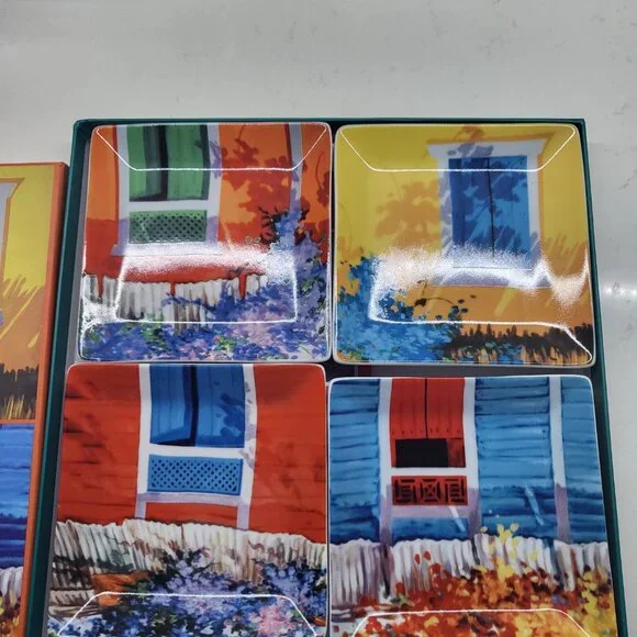 Arte De Cafe Snack Serving Set - Picture 2 of 4